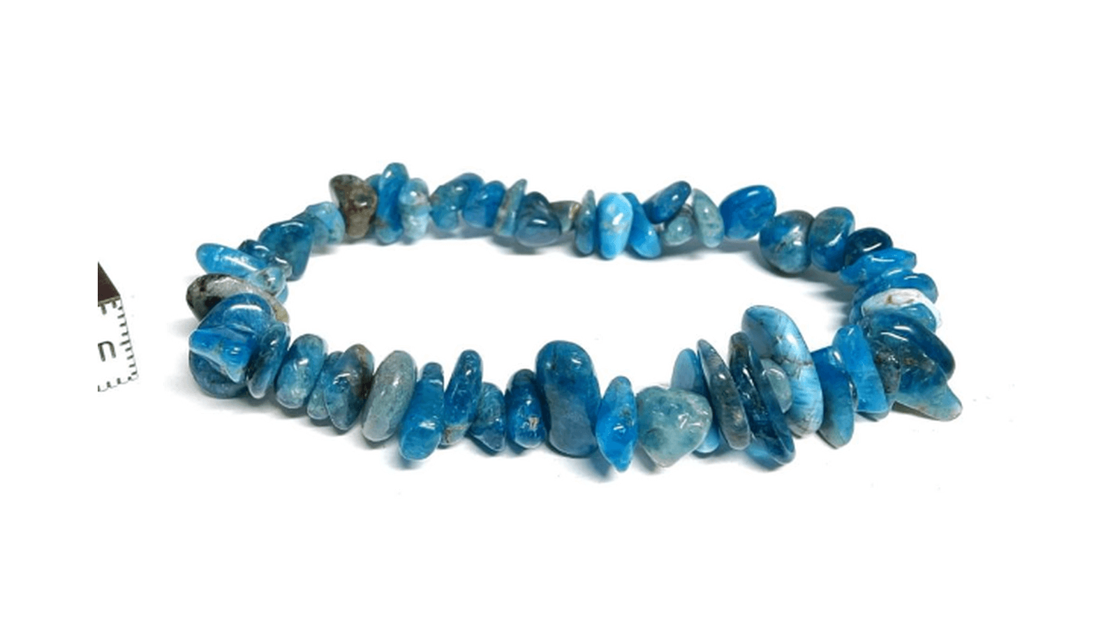 Apatite Bleue - Bracelet baroque